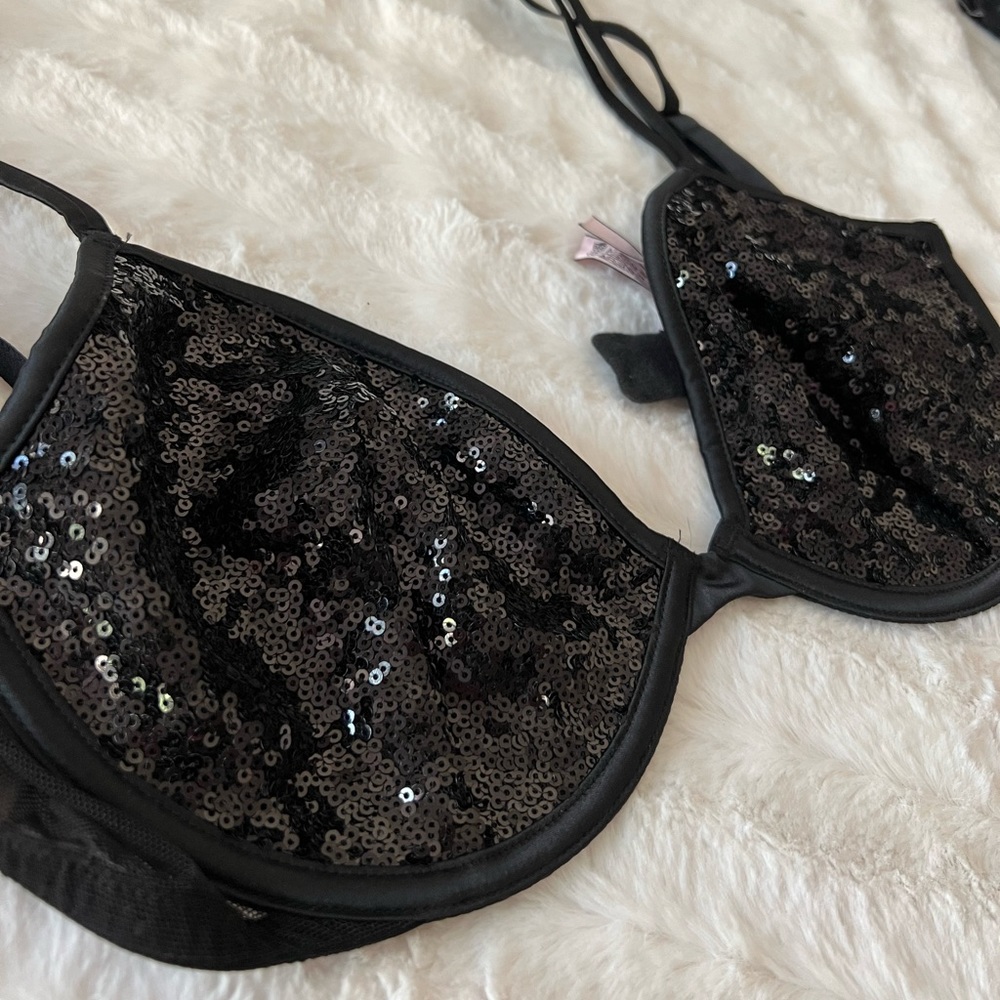 Sequin Underwire Bra - image 2